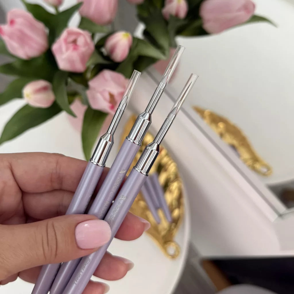Nail Art Brush - Silver Liner S